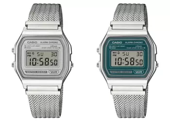 В Европе появятся часы Casio A158 WEM с новым металлическим ремешком