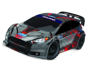 1:10 Traxxas Scale Remote Control AWD Ford Fiesta ST Rally Race Car