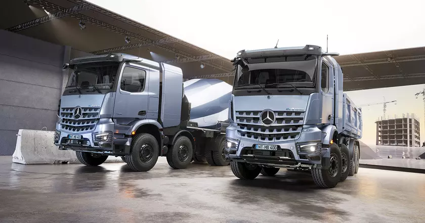 Mercedes-Benz eArocs 400: Инновации на выставке bauma 2025