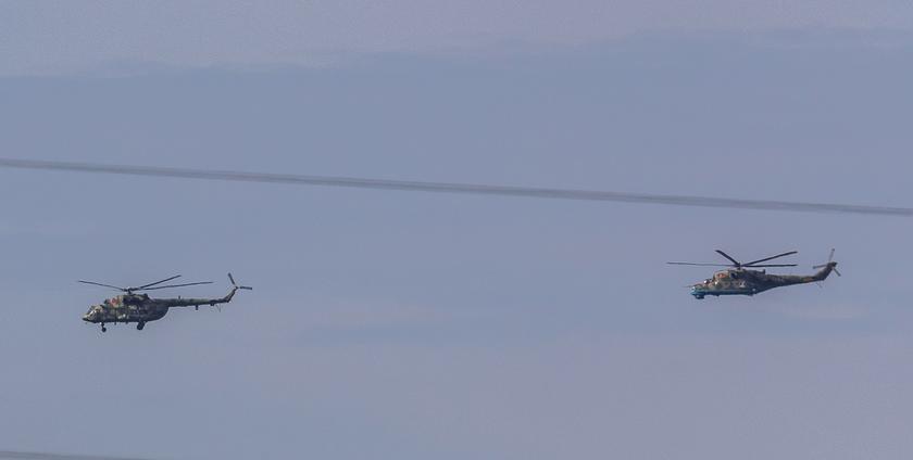 Белорусские военные вертолёты Ми-24 и Ми-8 пересекли воздушное пространство Польши, нарушили государственную границу, пролетели 3 км и улетели домой