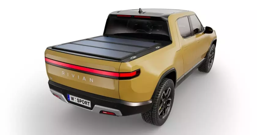 Worksport SOLIS для Rivian R1T