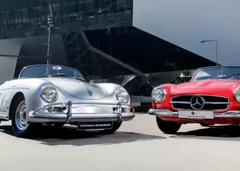 BMW и Porsche поздравили Mercedes-Benz с 140-летием