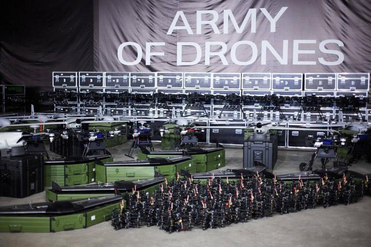 "Army of Drones" handed over 2,000 ...