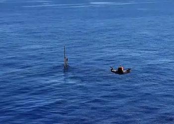 El Grupo Naval ensayó el lanzamiento y control de un dron desde el submarino nuclear de la Armada francesa de clase Rubis