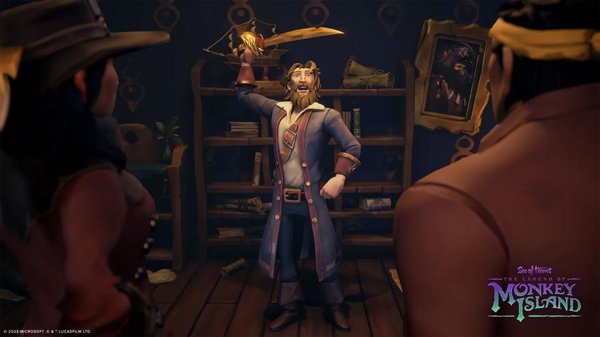 В июле в Sea of Thieves пройдет кроссовер с Return to the Monkey Island 