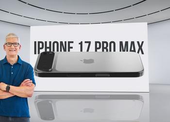 Дизайнер показал концепт iPhone 17 Pro Max Slim с новым дизайном камер и ультратонким корпусом (видео)