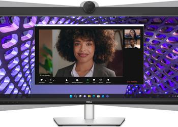 Dell ha presentato un monitor WQHD curvo con accesso a Internet e ricarica rapida da 90W al prezzo di 950 dollari