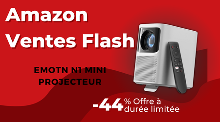 Emotn N1 Mini Projecteur Netflix – Économisez plus de 170€!