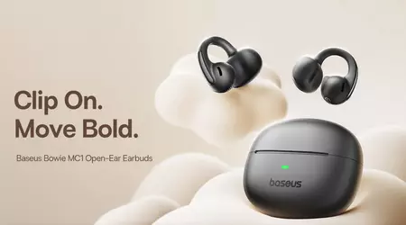 Huawei FreeClip alternative: new Baseus Bowie MC1 headphones with Bluetooth 5.4