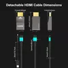 Ruipro 8K Fiber Optic HDMI 2.1 Cable