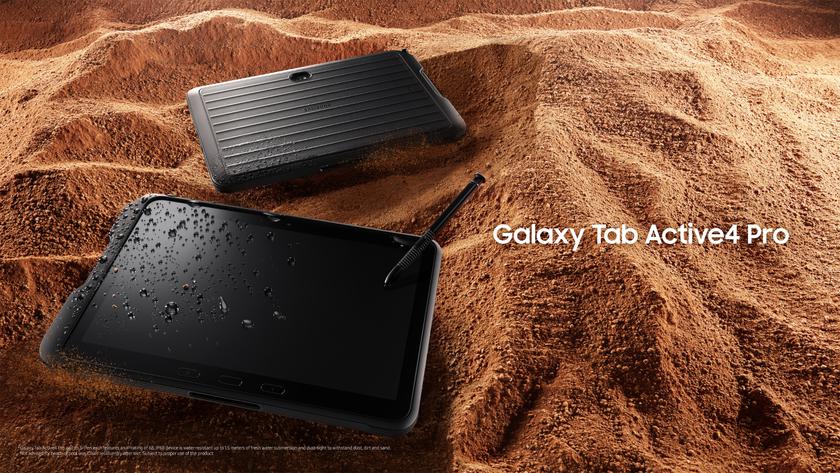 Samsung Galaxy Tab Active 4 Pro: ударопрочный планшет с экраном на 10.1″, встроенным S Pen и чипом Snapdragon 778G
