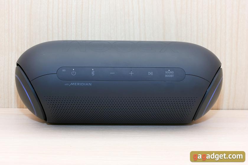 Resumen de la gama de altavoces Bluetooth LG XBOOM Go: el mágico botón "Sound Boost-37