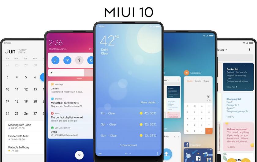 Глобальную бета-сборку MIUI 10 получил 21 смартфон Xiaomi