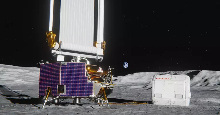 Honda и Astrobotic разработают энергосистему для Луны