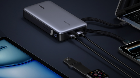 Ugreen released a 25,000mAh power bank with built-in cables and PowerDelivery 3.1 support