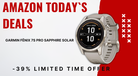 Garmin fēnix 7S Pro Sapphire Solar – Massive 39% Savings Unlocked!