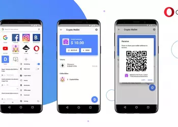 Браузер Opera для Android получил кошелек для криптовалют