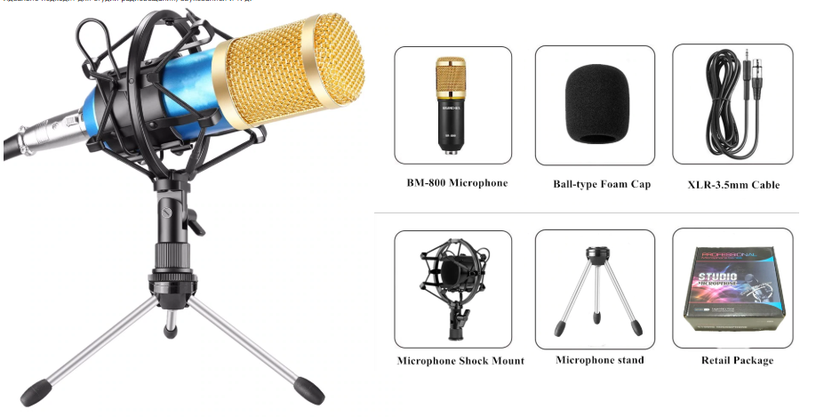 Streaming microphone