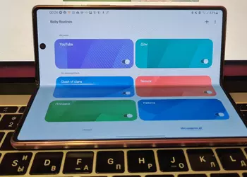 Дневник Samsung Galaxy Z Fold2: расширенные сценарии Bixby Routines для сгибающегося экрана