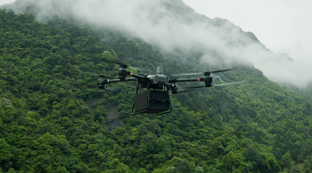 DJI a annoncé le drone FlyCart avec une charge utile maximale de 40 kg au prix de 17 000 $.