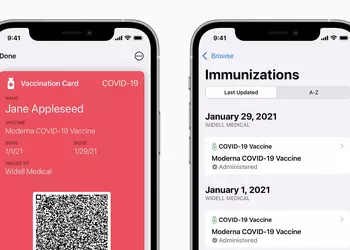 Thanks to iOS 15.4: iPhone users in Europe can now add their vaccination certificate to the Wallet and Health apps
