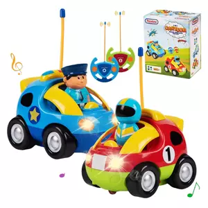 Prextex 2 Pack Cartoon RC Cars