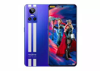 realme showed a special version of realme GT Neo 3 150W, the novelty is dedicated to the film "Thor: Love and Thunder
