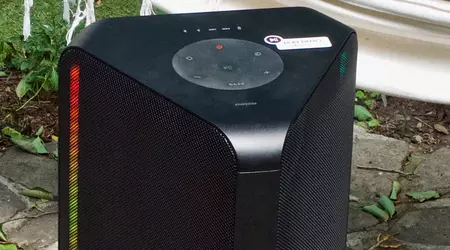 King of the vibe: Samsung Sound Tower MX-ST50B heavy-duty speaker with built-in battery and LED backlight review