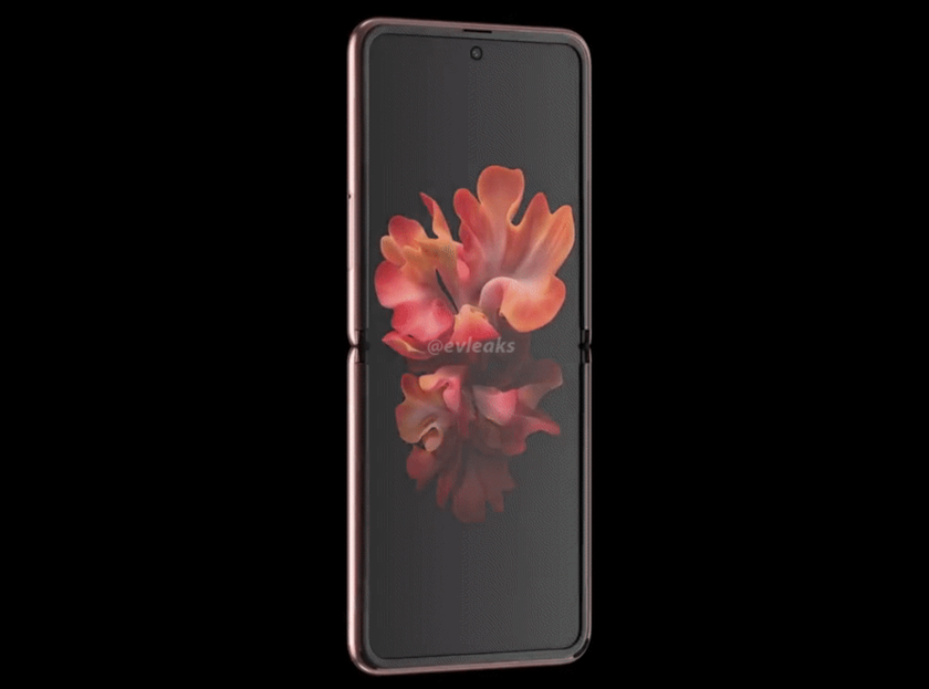 «Раскладушка» Samsung Galaxy Z Flip 5G появилась на GIF-изображении в расцветке Mystic Bronze, как у Galaxy Note 20 Ultra