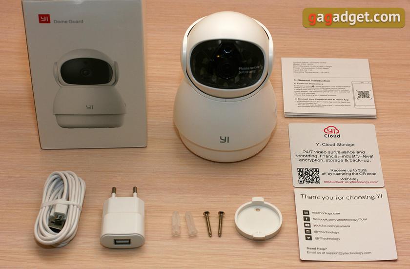 Обзор YI Dome Guard: купольная IP-камера за $25-2
