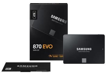 Samsung 870 EVO: серия SSD-накопителей с объёмом до 4 ТБ и ценником от $50