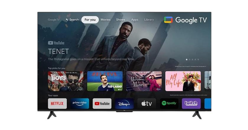 TCL 50P639 4K UHD Smart Google TV Miglior Smart TV sotto i 500 €