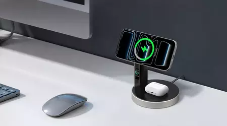 Ugreen випустила бездротову зарядку Qi2 з «кондиціонером» та екраном за $80