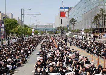 Samsung на пороге крупной забастовки: почему 40 тысяч корейцев требуют миллиарды