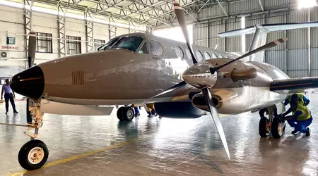 The United States donates a patrol aircraft to Sri Lanka to strengthen security in the Indian Ocean