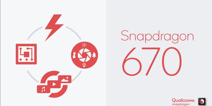 Qualcomm Snapdragon 670 — новый мобильный процессор среднего уровня