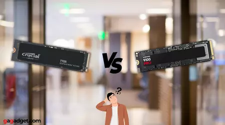 Crucial T705 vs Samsung 9100 PRO: Comparison