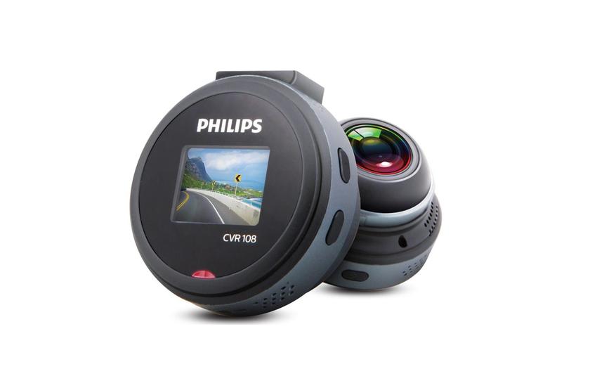 Philips CVR108: видеорегистратор с датчиком движения в режиме парковки