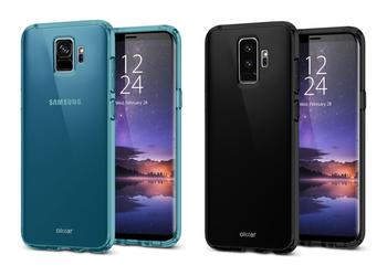 Smartphones Samsung Galaxy S9 and S9 + appeared in the case Olixar