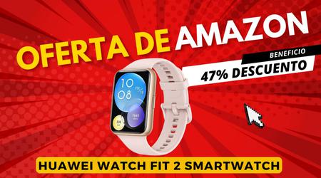 Reloj inteligente HUAWEI Watch Fit 2 ¡con 70€ DE DESCUENTO!