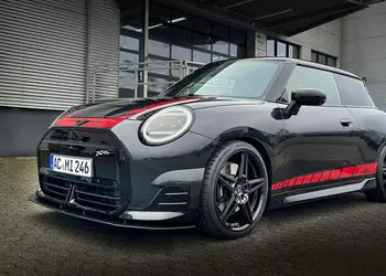 AC Schnitzer has added aggression to the Mini Cooper Electric, but not power