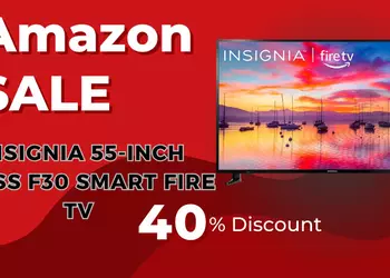 INSIGNIA 55-inch Class F30 Smart Fire TV - Black Friday $140 Discount!