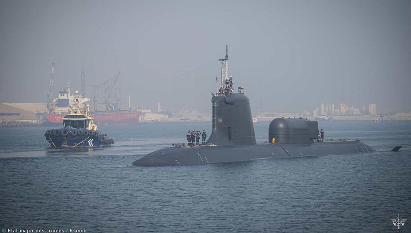 ВМС Франции впервые отправили атомную субмарину Suffren в воды Индийского океана – подводная лодка посетила Абу-Даби