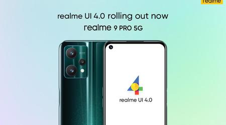 realme 9 Pro got a stable version of realme UI 4.0 based on Android 13
