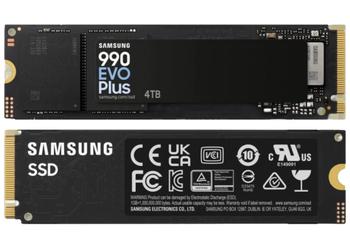 Samsung выпустила SSD 990 Evo Plus со скоростью до 7250 МБ/с