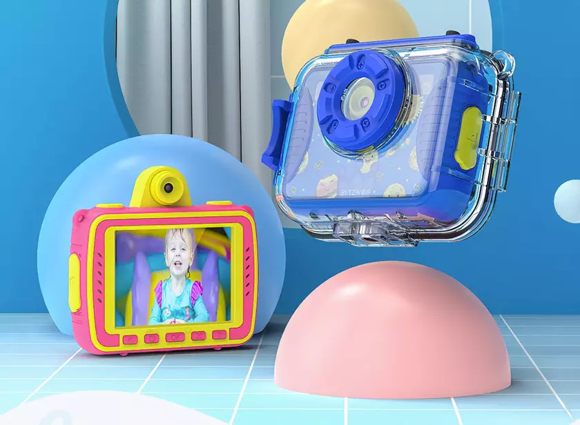 BlitzWolf BW-KC2: детский фотоаппарат для подводной съёмки за $28
