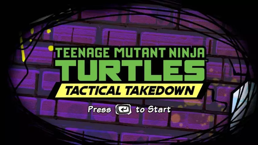 Взгляд на постер TMNT: Tactical Takedown