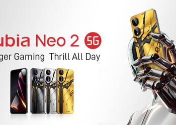 nubia Neo 2 5G: игровой смартфон с боковыми триггерами, экраном на 120 Гц и батареей на 6000 мАч за $199
