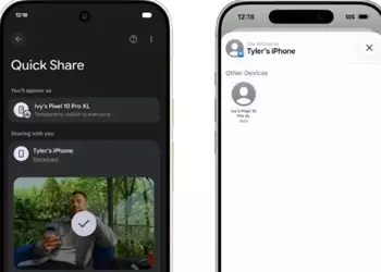 Pixel 10 теперь может обмениваться файлами с iPhone через AirDrop, но Google забыла спросить разрешение у Apple