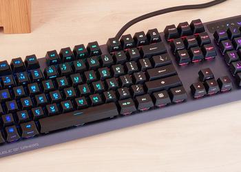 ASUS ROG Strix Scope RX Review: an Opto-Mechanical Gaming Keyboard with Water Protection